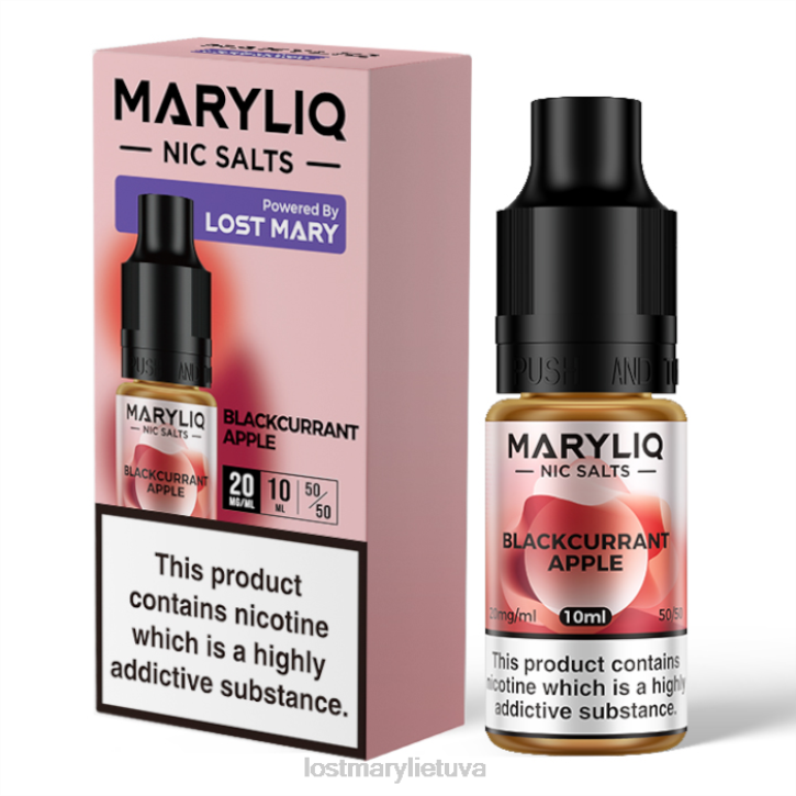 prarastos mariq mariq nic druskos - 10ml Juodieji serbentai | LOST MARY Lietuva Z4JV221