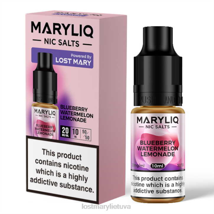 prarastos mariq mariq nic druskos - 10ml mėlynių | LOST MARY Flavours Z4JV208