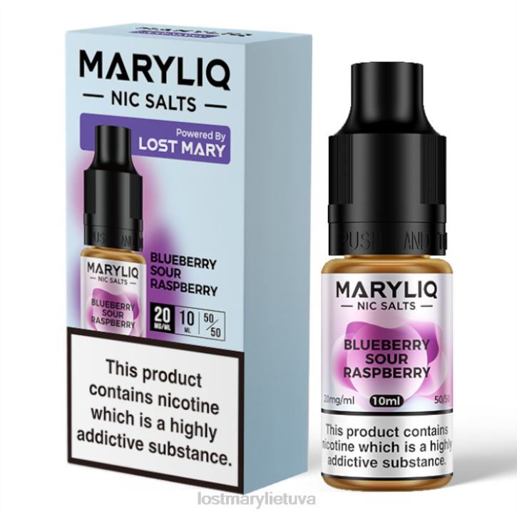 prarastos mariq mariq nic druskos - 10ml mėlynių rūgščių aviečių | LOST MARY Online Z4JV207