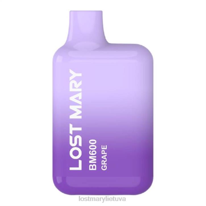 pamestas Mary bm600 vienkartinis vape Vynuogė | LOST MARY Sale Z4JV155