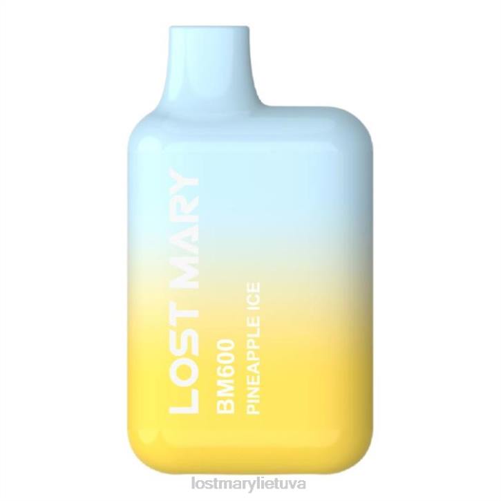 pamestas Mary bm600 vienkartinis vape ananasų ledas | LOST MARY Sale Z4JV145