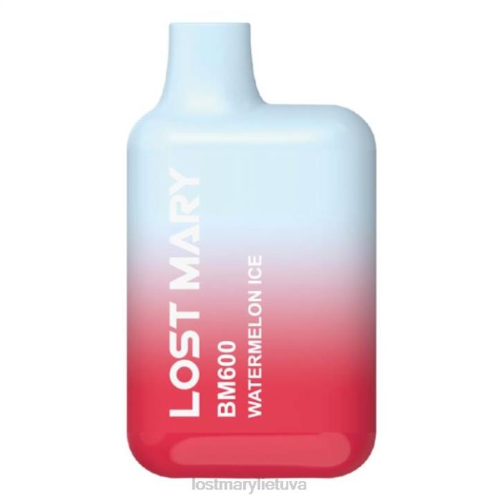 pamestas Mary bm600 vienkartinis vape arbūzų ledas | LOST MARY Online Z4JV137