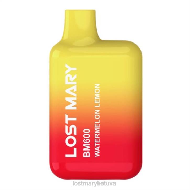 pamestas Mary bm600 vienkartinis vape arbūzas citrina | LOST MARY Sale Z4JV125