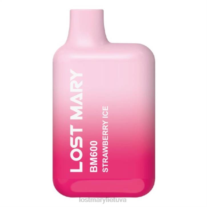 pamestas Mary bm600 vienkartinis vape braškių ledų | LOST MARY Vape Lietuva Z4JV144