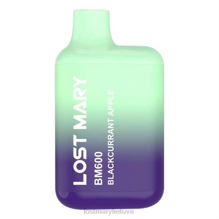 pamestas Mary bm600 vienkartinis vape juodųjų serbentų obuolys | LOST MARY Sale Z4JV135