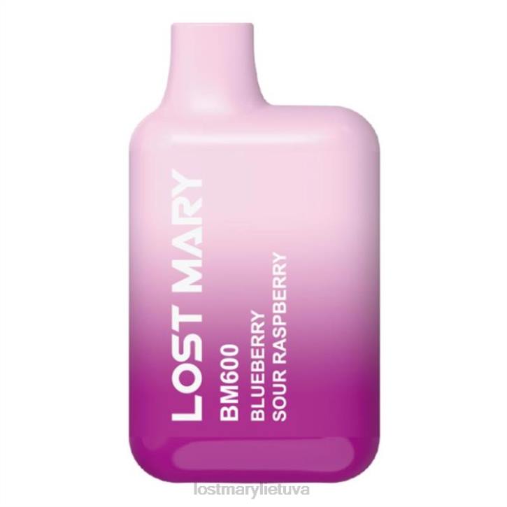 pamestas Mary bm600 vienkartinis vape mėlynių rūgščių aviečių | LOST MARY Vape Sale Z4JV136