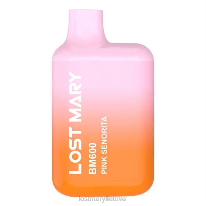 pamestas Mary bm600 vienkartinis vape rožinė senorita | LOST MARY Flavours Z4JV128