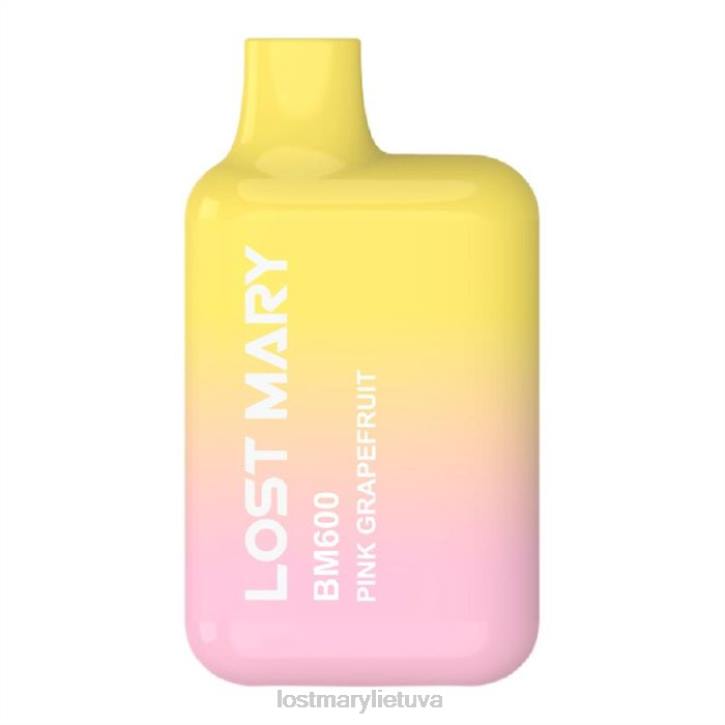 pamestas Mary bm600 vienkartinis vape rožinis greipfrutas | LOST MARY Vape Lietuva Z4JV154