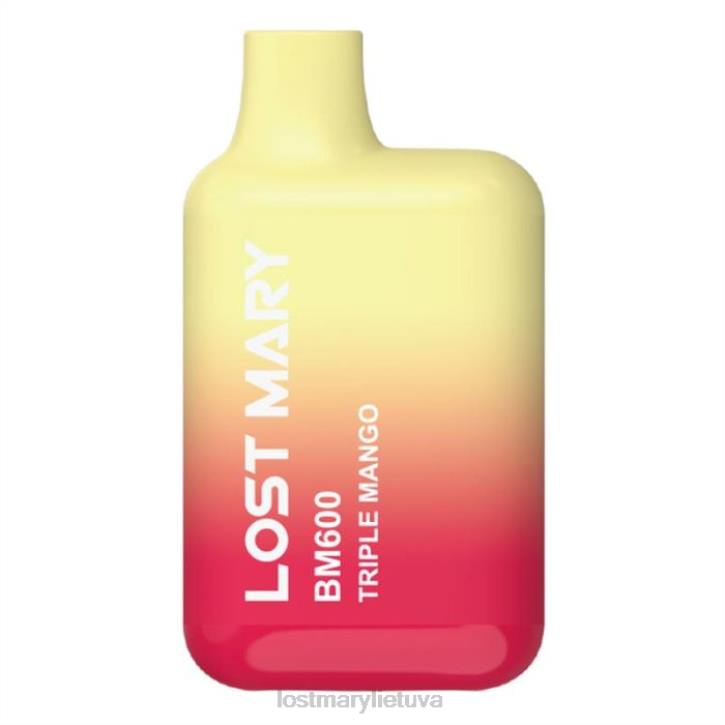 pamestas Mary bm600 vienkartinis vape trigubas mangas | LOST MARY Price Z4JV139