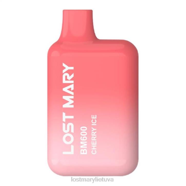 pamestas Mary bm600 vienkartinis vape vyšnių ledas | LOST MARY Vape Sale Z4JV146