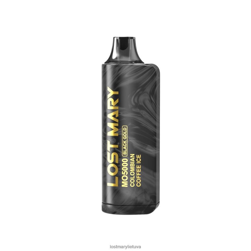 LOST MARY mo5000 juodojo aukso vienkartinis 10ml kolumbietiška kava H4RJTP2 | JNR Vape Lietuva