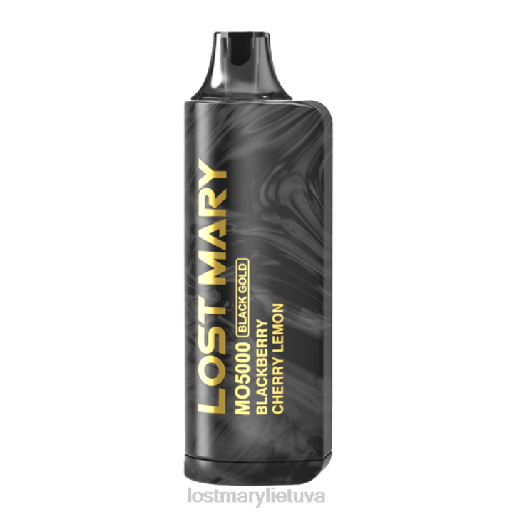 pamestas Mary mo5000 juodojo aukso leidimas gervuogių vyšnių citrina | LOST MARY Vape Puffs Z4JV93