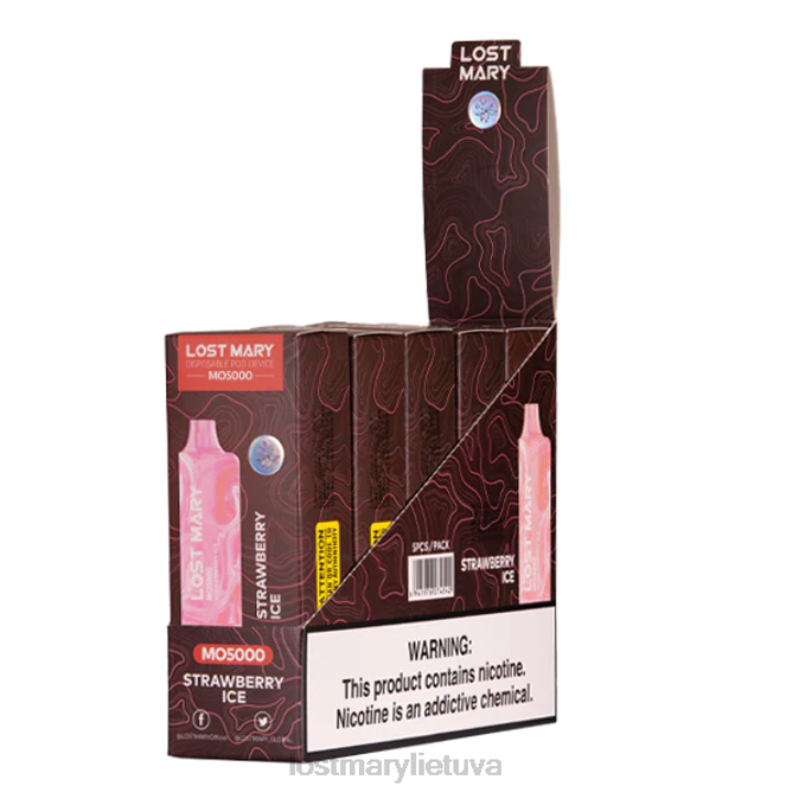 prarado Mary mo5000 braškių ledų | LOST MARY Vape Sale Z4JV66