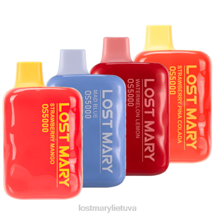 pametė Mary os5000 mėginių ėmiklį mad blue / braškių pina colada / arbūzas citrina / braškių mango | LOST MARY Sale Z4JV45