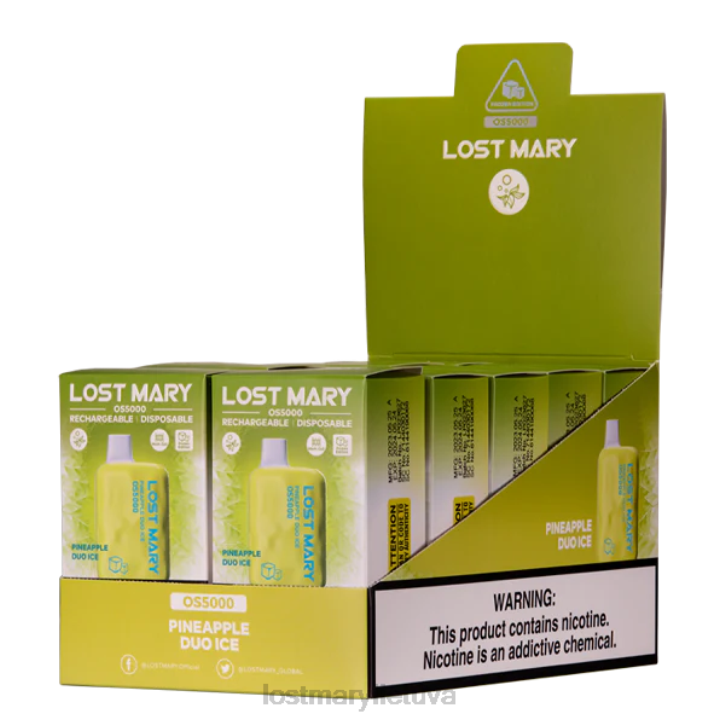 prarado Mary os5000 ananasų duetas ledas | LOST MARY Vape Sale Z4JV56
