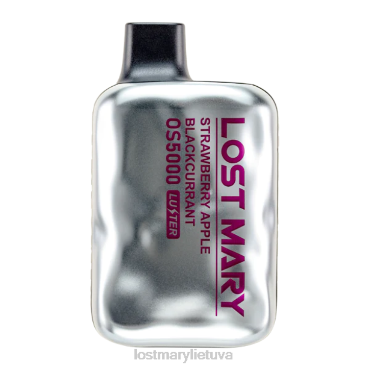 prarado Mary os5000 blizgesį braškių obuolių juodųjų serbentų | LOST MARY Vape Puffs Z4JV63