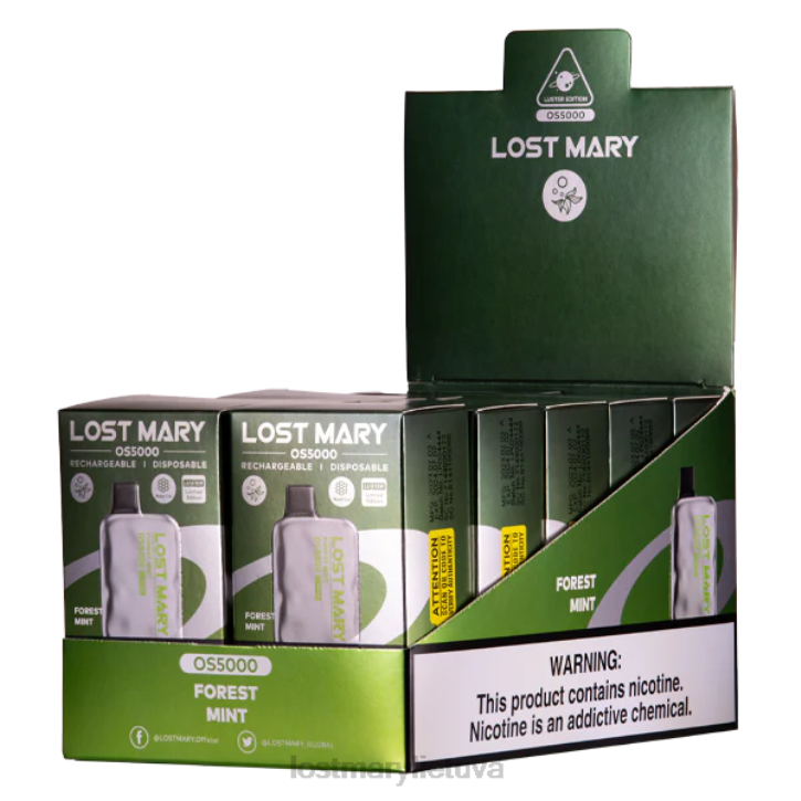 prarado Mary os5000 blizgesį miško mėtos | LOST MARY Price Z4JV29