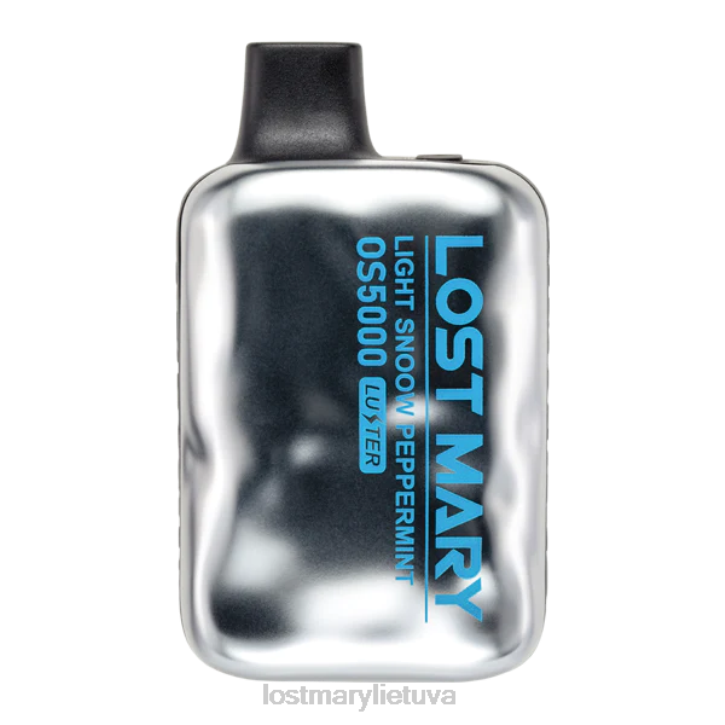 prarado Mary os5000 blizgesį šviesios sniego pipirmėtės | LOST MARY Vape Lietuva Z4JV44