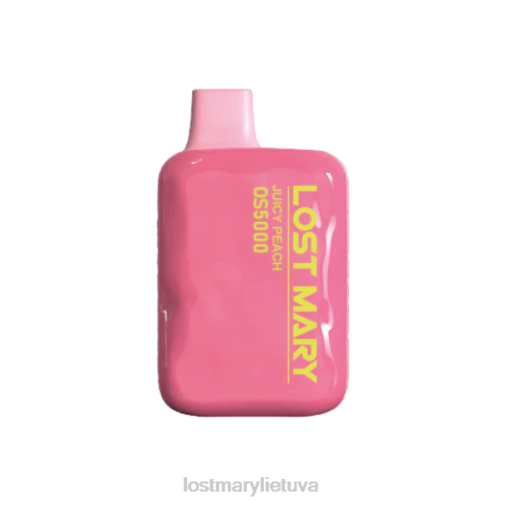 prarado Mary os5000 persikų ledas | LOST MARY Vape Puffs Z4JV53