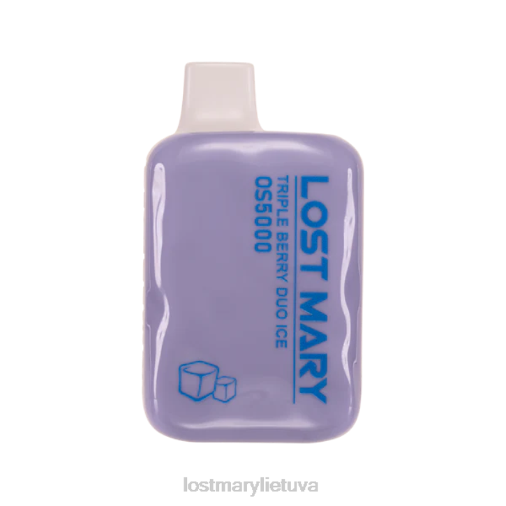 prarado Mary os5000 trigubo uogų dueto ledas | LOST MARY Vape Lietuva Z4JV74