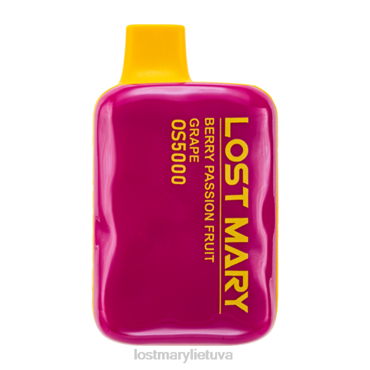 prarado Mary os5000 uogos pasifloros vynuogės | LOST MARY Flavours Z4JV88