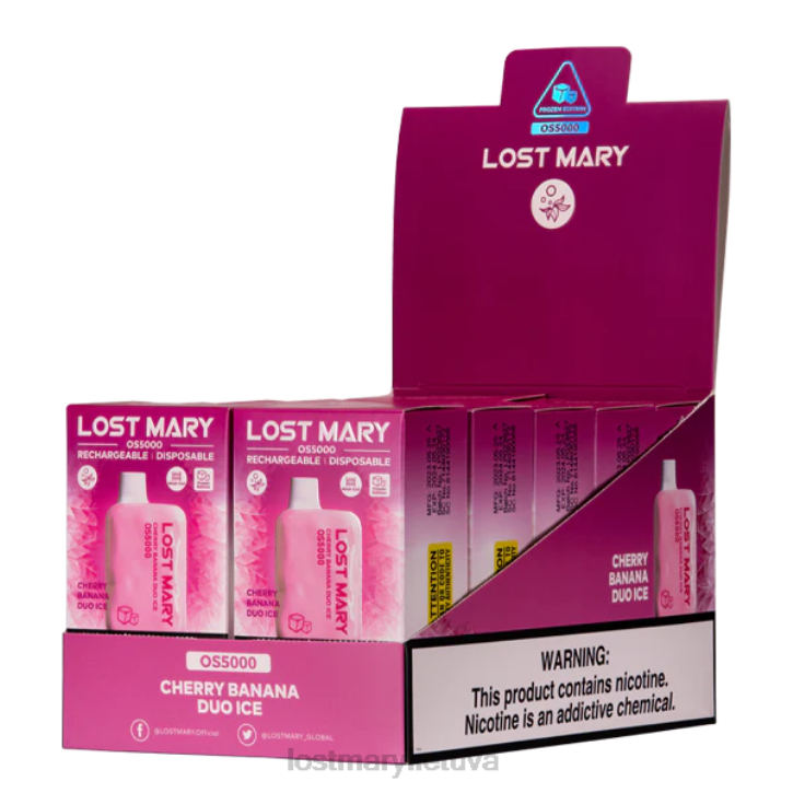 prarado Mary os5000 vyšnių bananų duetas ledas | LOST MARY Tappo Z4JV20